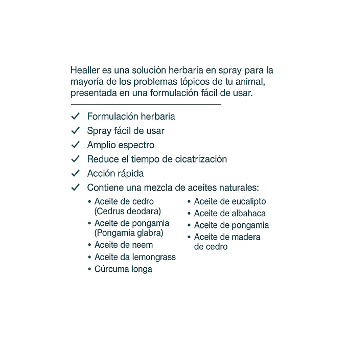 Healler Artevet Spray Tópico Dermatológico 100ml Mascotas 3