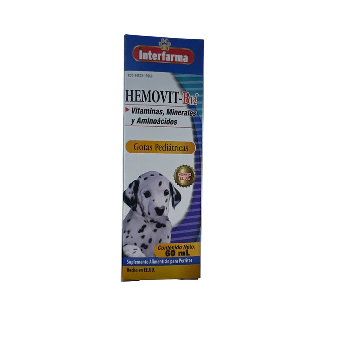 Multivitamínico Para Cachorros B12 60 Ml 1