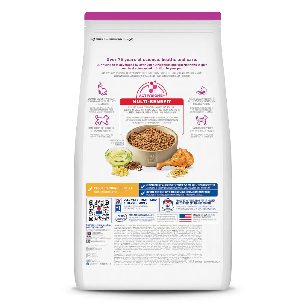 Alimento Hill's Perro Minis Y Pequeños De 1 A 6 Años-1kg 2