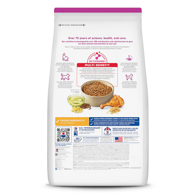 Alimento Hill's Perro Minis Y Pequeños De 1 A 6 Años-1kg 2