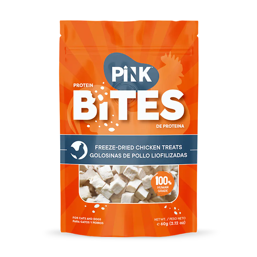 Bocaditos De Pollo Para Gatos y Perros- Proteina Bites 60gr 1