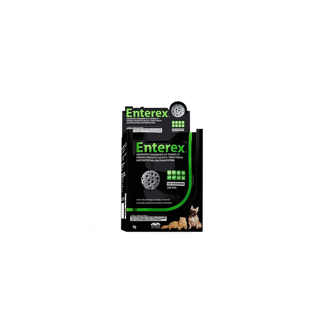 3 Sobres De Enterex 8g- Vetnil 2