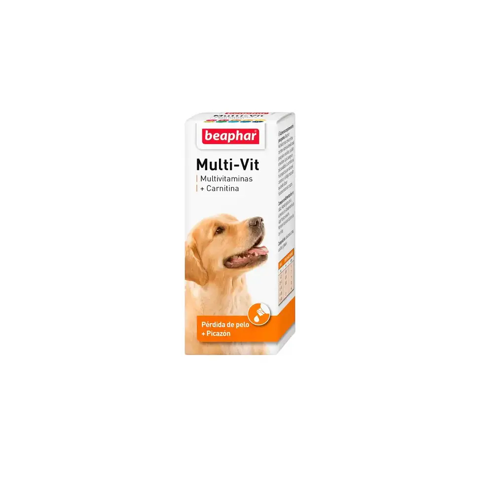 Beaphar Suplemento Laveta Carnitina para perros 50ml Multivitaminico. 1