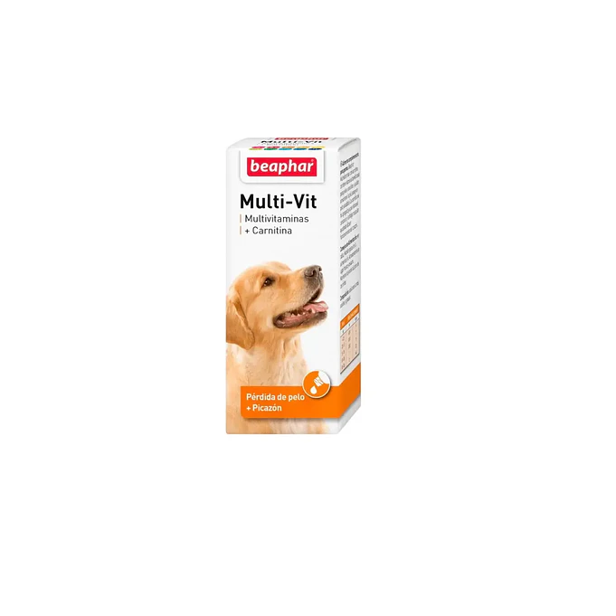 Beaphar Suplemento Laveta Carnitina para perros 50ml Multivitaminico. 1