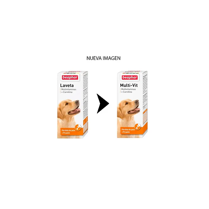 Beaphar Suplemento Laveta Carnitina para perros 50ml Multivitaminico. 2