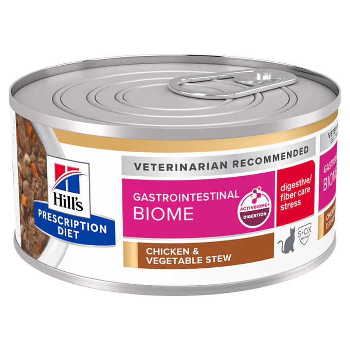 Lata Hill´s Gastrointestinal BIOME para Gatos 82gr 3