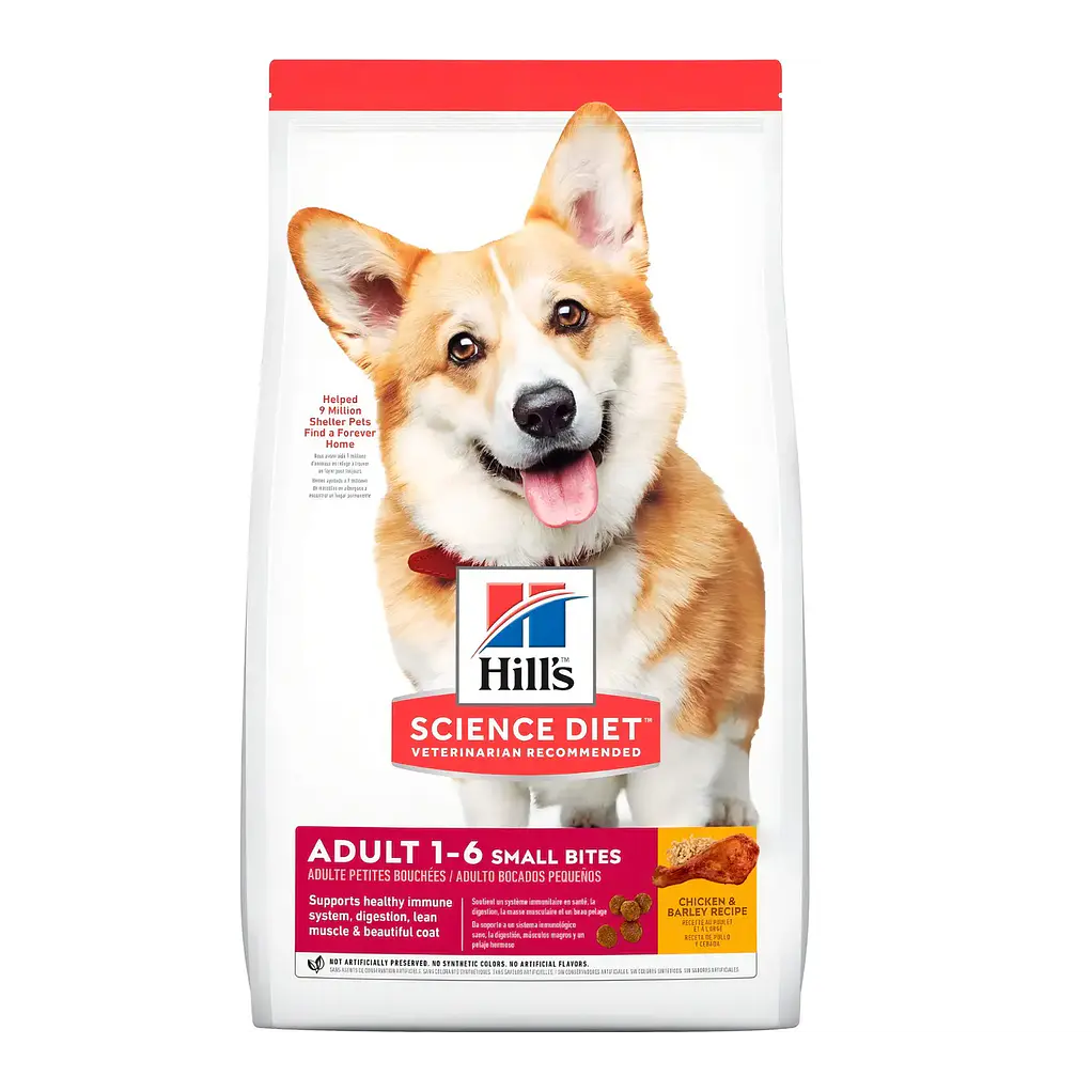 Alimento Seco Hill's Para Perro Raza Pequeña Adulto 1 A 6 AÑOS- 2kg+REGALO ---VENCIMIENTO AGOSTO 2026--- 1