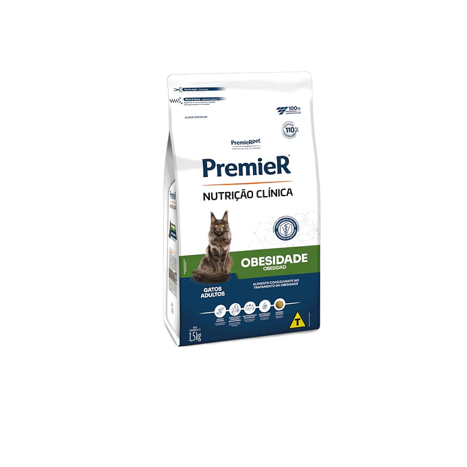 Alimento para gatos Con Obesidad 1.5kg  Premier---Vencimiento Noviembre 2026--- 2