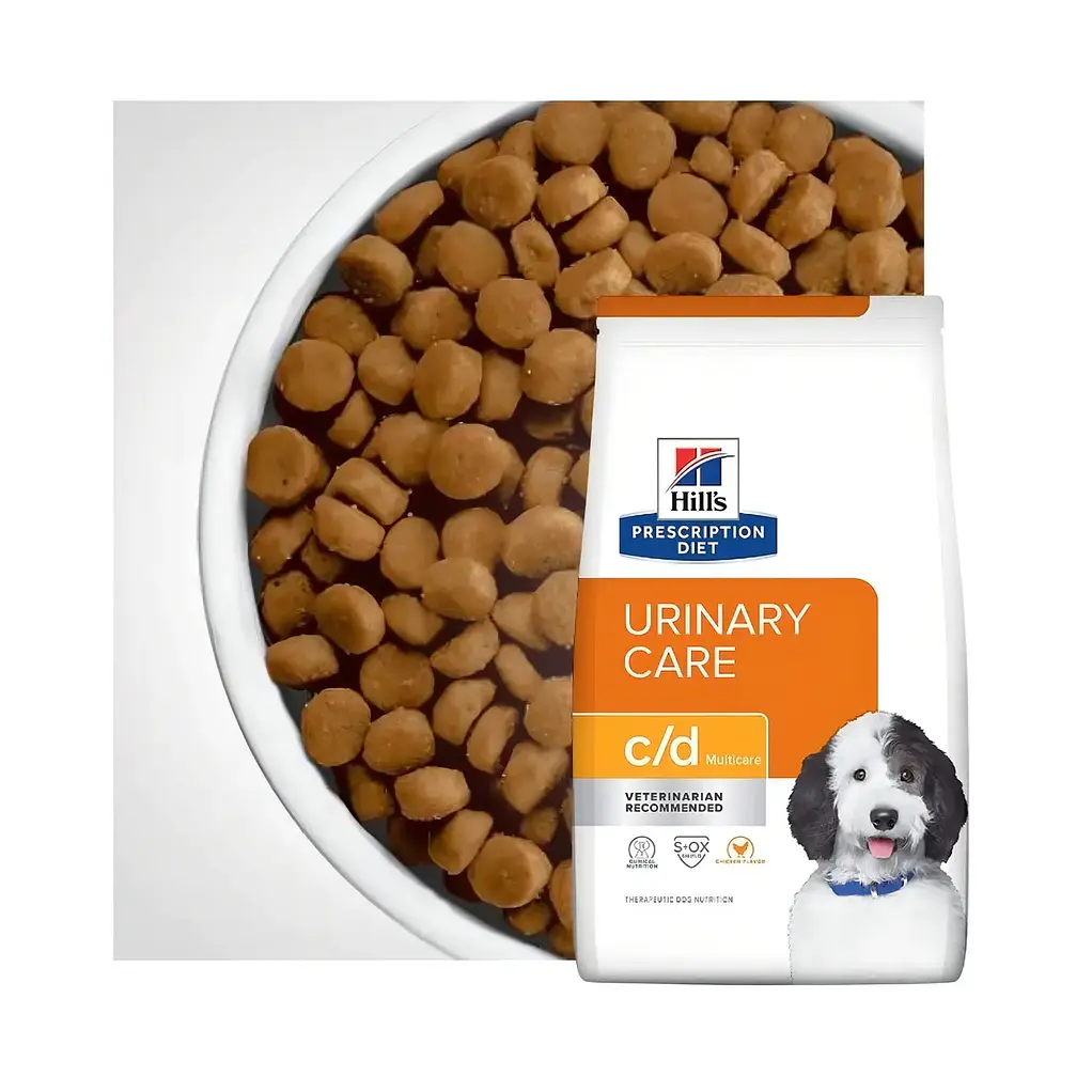 Alimento Hill's Prescription Urinary Care para Perros c/d 1.58kg 4