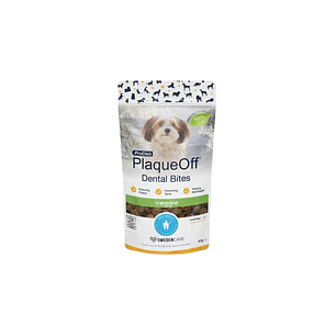 Plaqueoff Snack Bites Cuidado Dental Perros Pequeños 60g