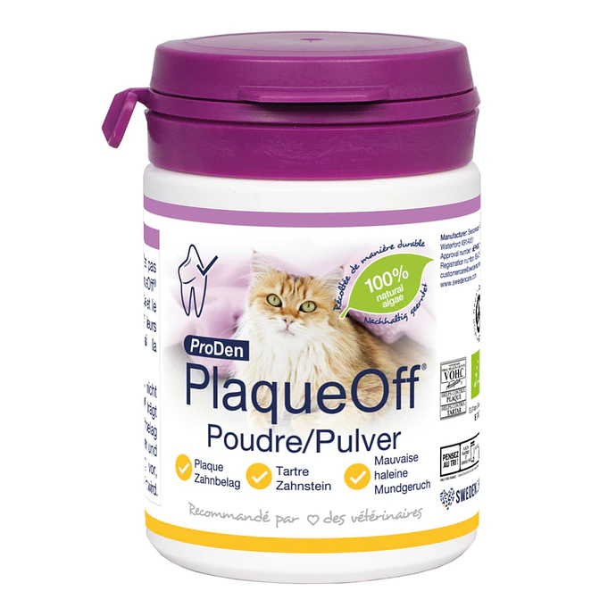 PlaqueOff  en Polvo para Gatos – 40 gramos 1