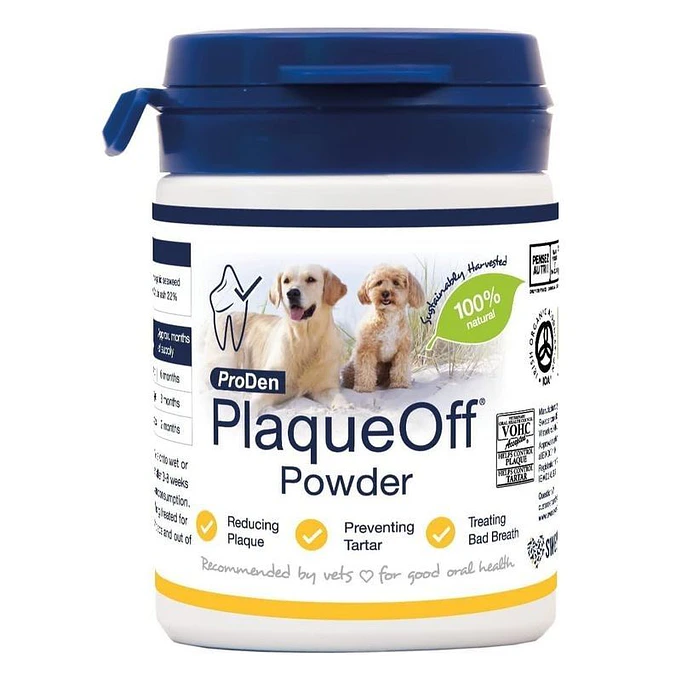 PlaqueOff  en Polvo para Perros – 40 gramos 1
