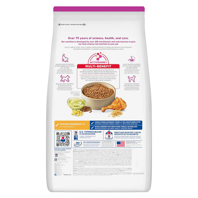 Alimento Hill's Para Perro Adulto Raza Pequeña Mini 2kg 3