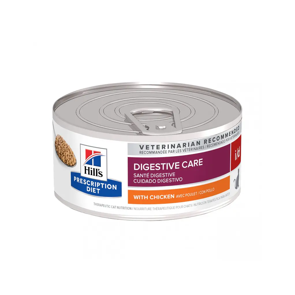 3 Latas Digestive Care I/D para Gato Hills 156gr 1