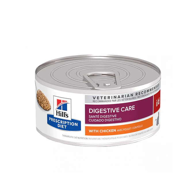 3 Latas Digestive Care I/D para Gato Hills 156gr 1