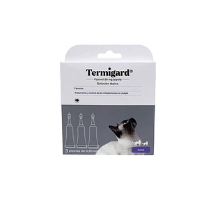 Pipeta tratamiento Control Infecciones gato 0.50 ml 3 un