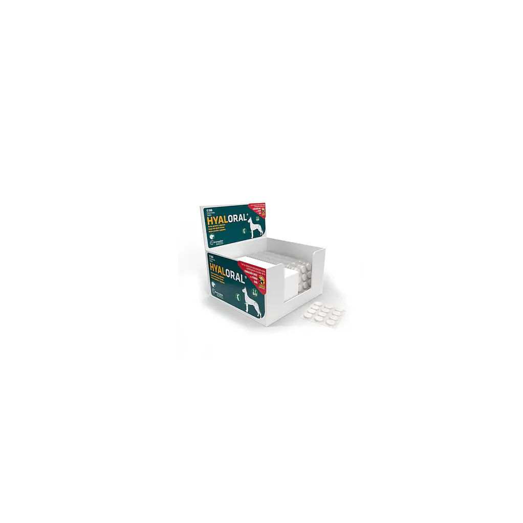 Hyaloral Raza Grande 12 comprimidos Blister- Pharmadiet 2