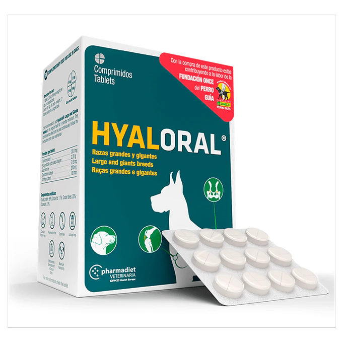 Hyaloral Raza Grande 12 comprimidos Blister- Pharmadiet 1