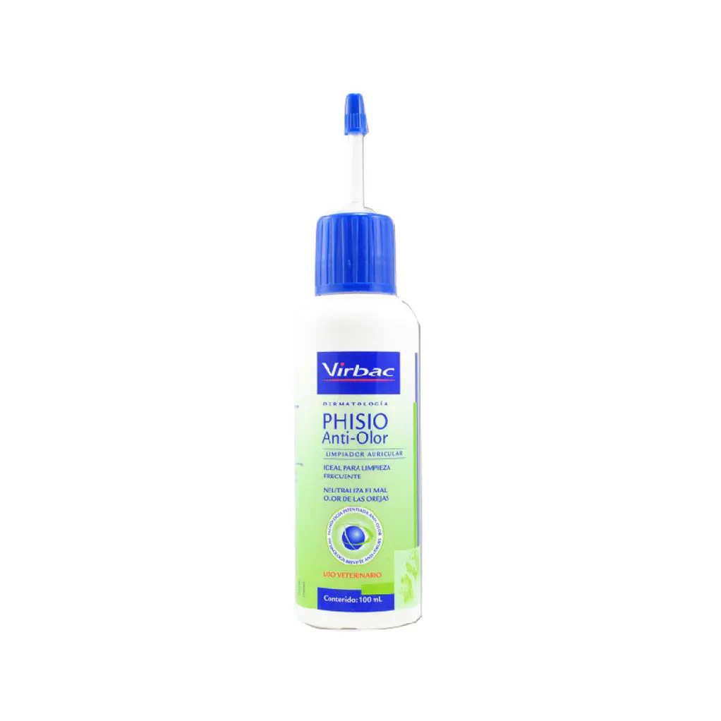 Phisio Anti-olor Limpiador Auricular Perro/gato 100ml- Virbac 1