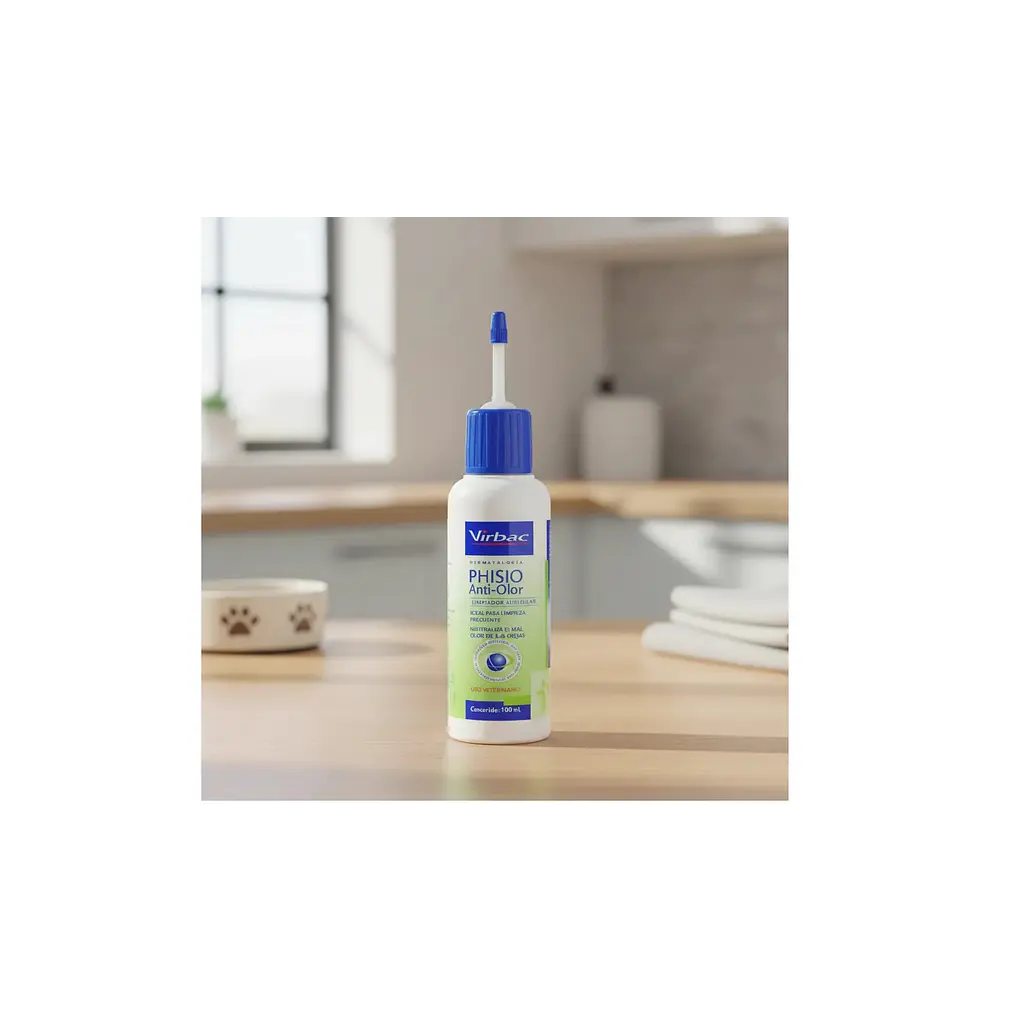Phisio Anti-olor Limpiador Auricular Perro/gato 100ml- Virbac 2