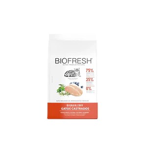 Alimento para Gato Adulto Castrado Pollo 1.5kg-Biofresh 