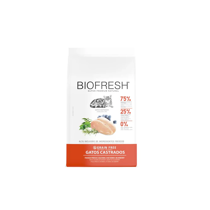 Alimento para Gato Adulto Castrado Pollo 1.5kg-Biofresh  1