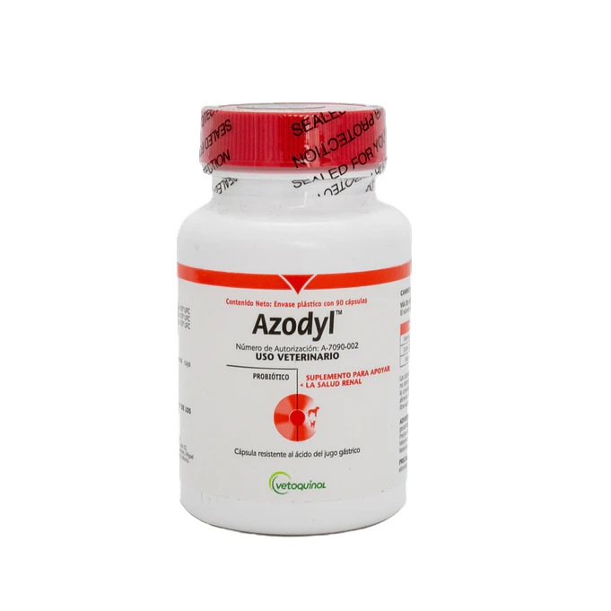Azodyl 90 Caps Probióticos Naturales Salud Renal-Vetoquinol 1