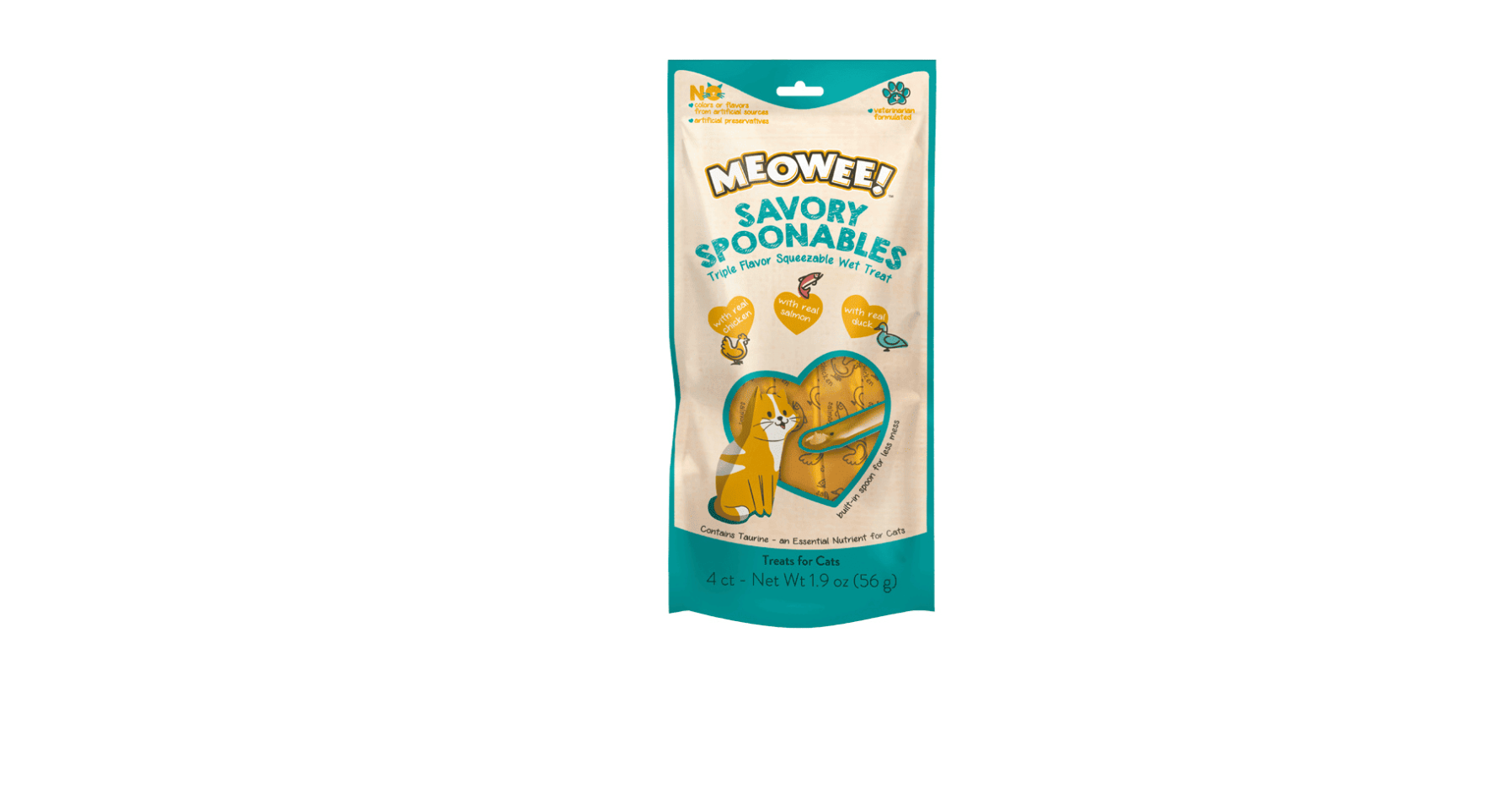 Meowee Spoon Pollo Salmon Pato
