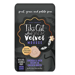 Tiki Cat Mousse de Pollo Pato Gato 80g 