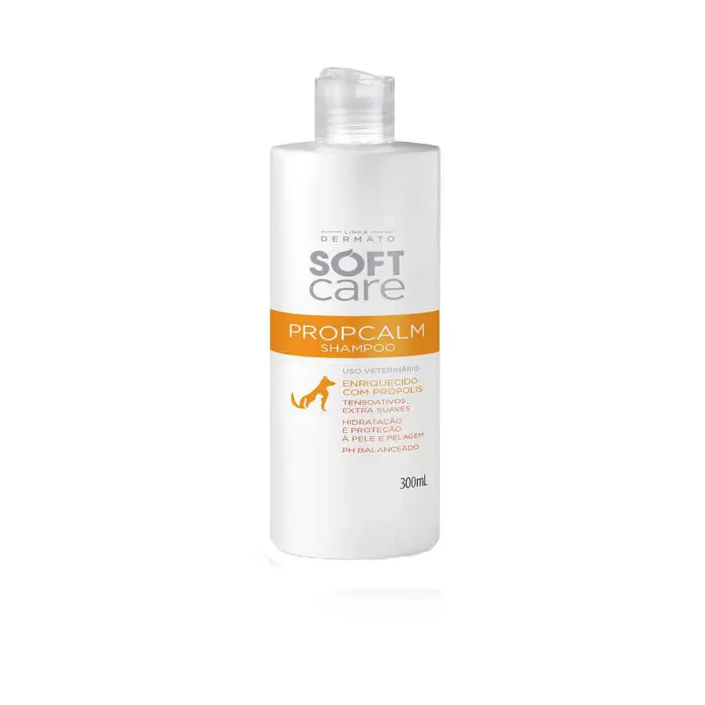 Shampoo Hidratante para Piel Seca Propcalm 300ml para Perros y Gatos - Soft Care 1
