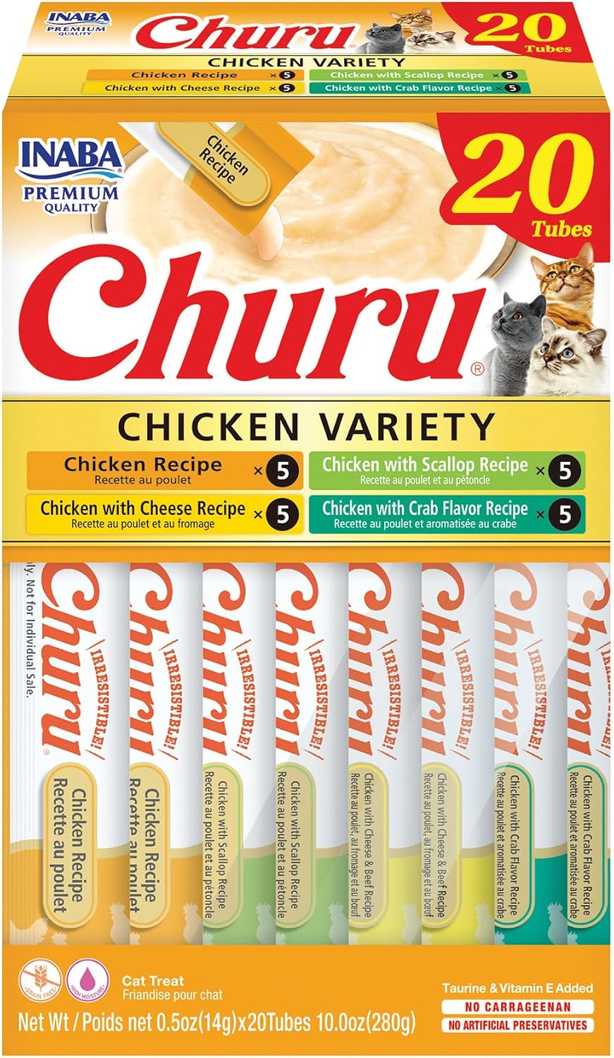 Churu pollo variedades box 20 unidades