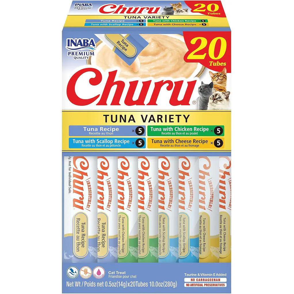 Churu Variedades de 20 Unidades de Atún  280gr 1