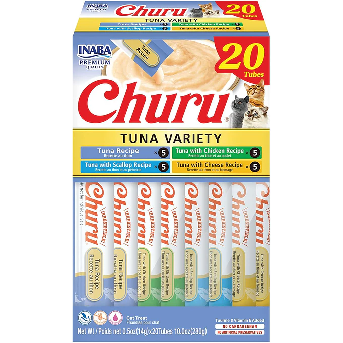 Churu Variedades de 20 Unidades de Atún  280gr 1