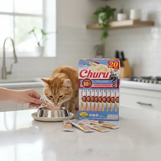 Churu para Gato Senior 10+ Variedad Atun (20 Tubos) 2