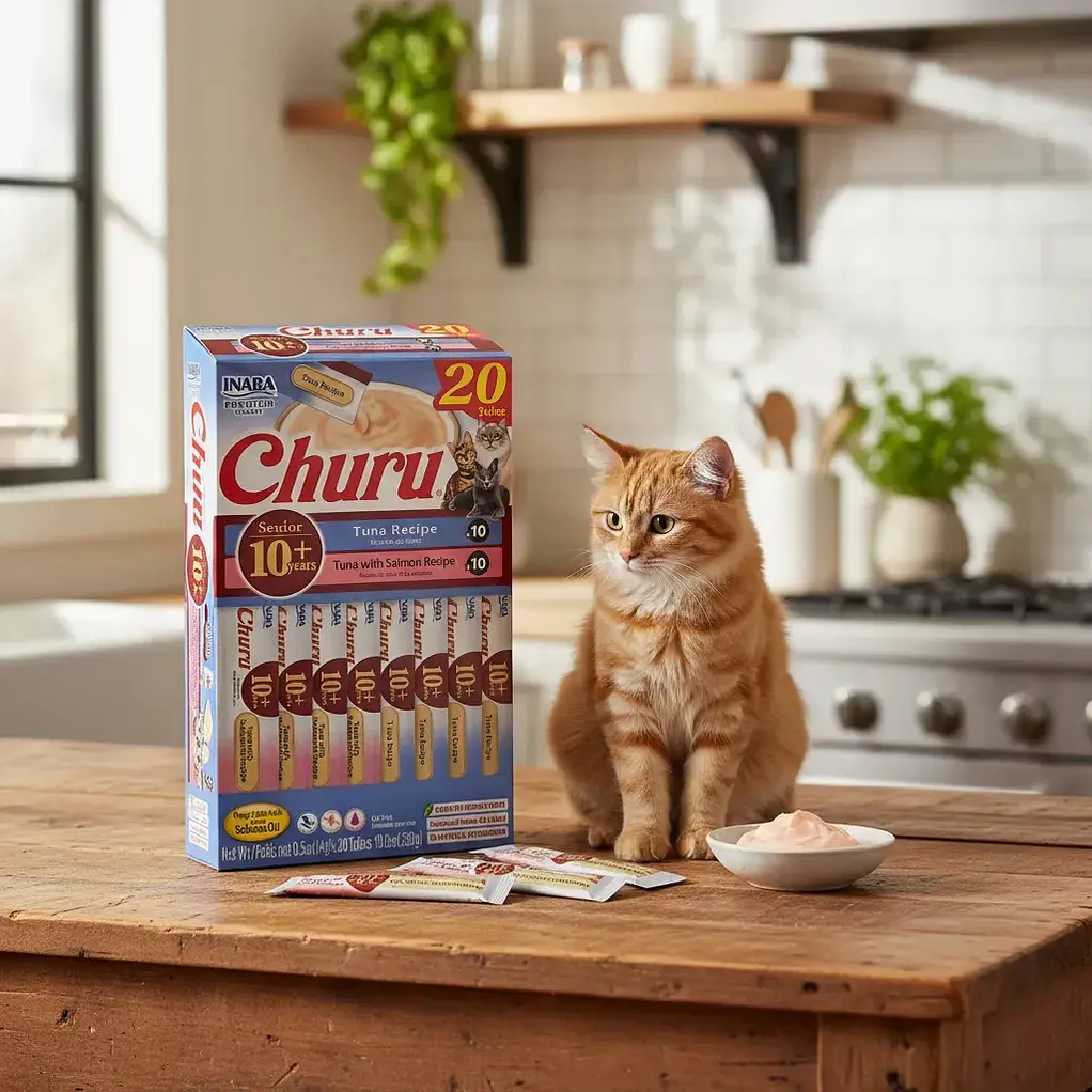 Churu para Gato Senior 10+ Variedad Atun (20 Tubos) 3