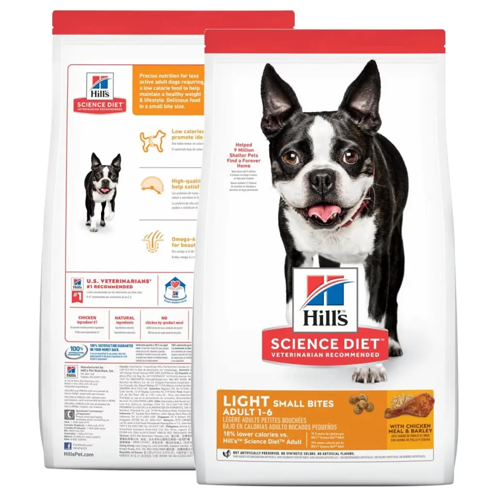 Alimento de Perro Adulto 1 a 6años LIGHT 2kg. Hill´s 4
