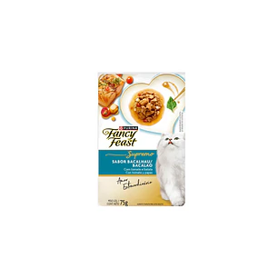  15 Sobres X 85g Alimento Fancy Feast Bacalao Supremo