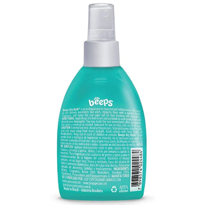 Shampoo Seco para Perros Beeps Dry Bath 200 ml 2