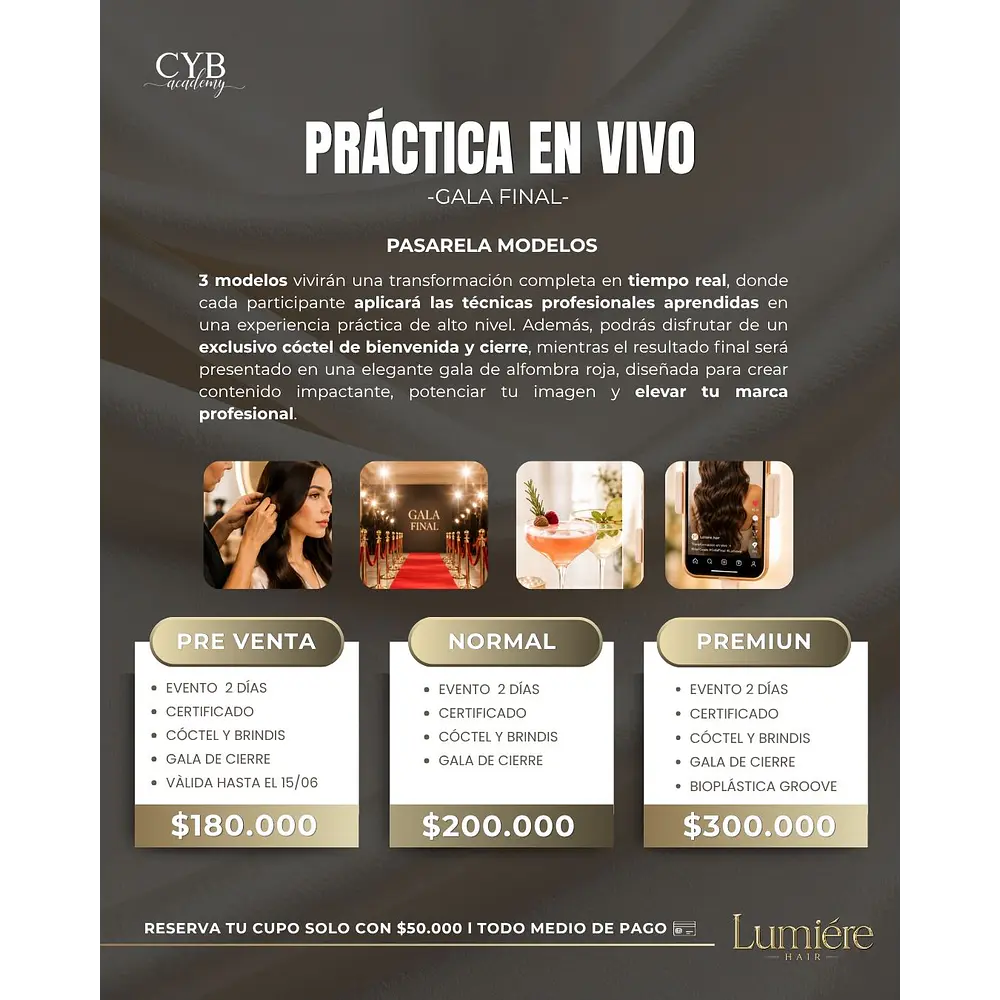 Curso de Alisados Intensivo Lumiére Hair
