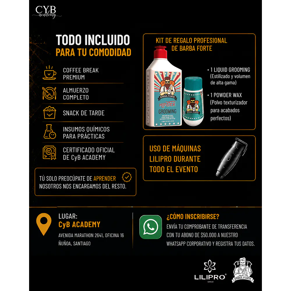 NEXT LEVEL | Masterclass de Alta Facturación para Barberos
