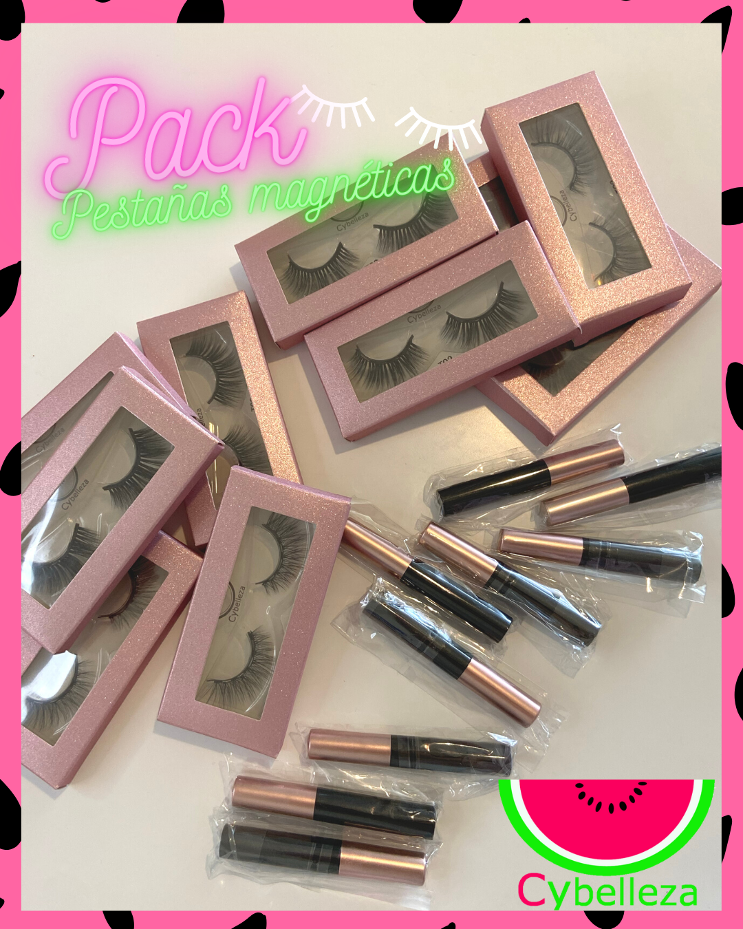 Pack pestañas magnéticas