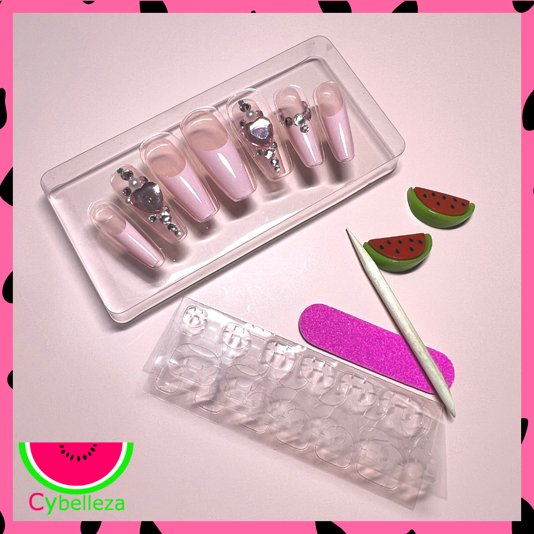 5 modelos Uñas Press On Cybelleza