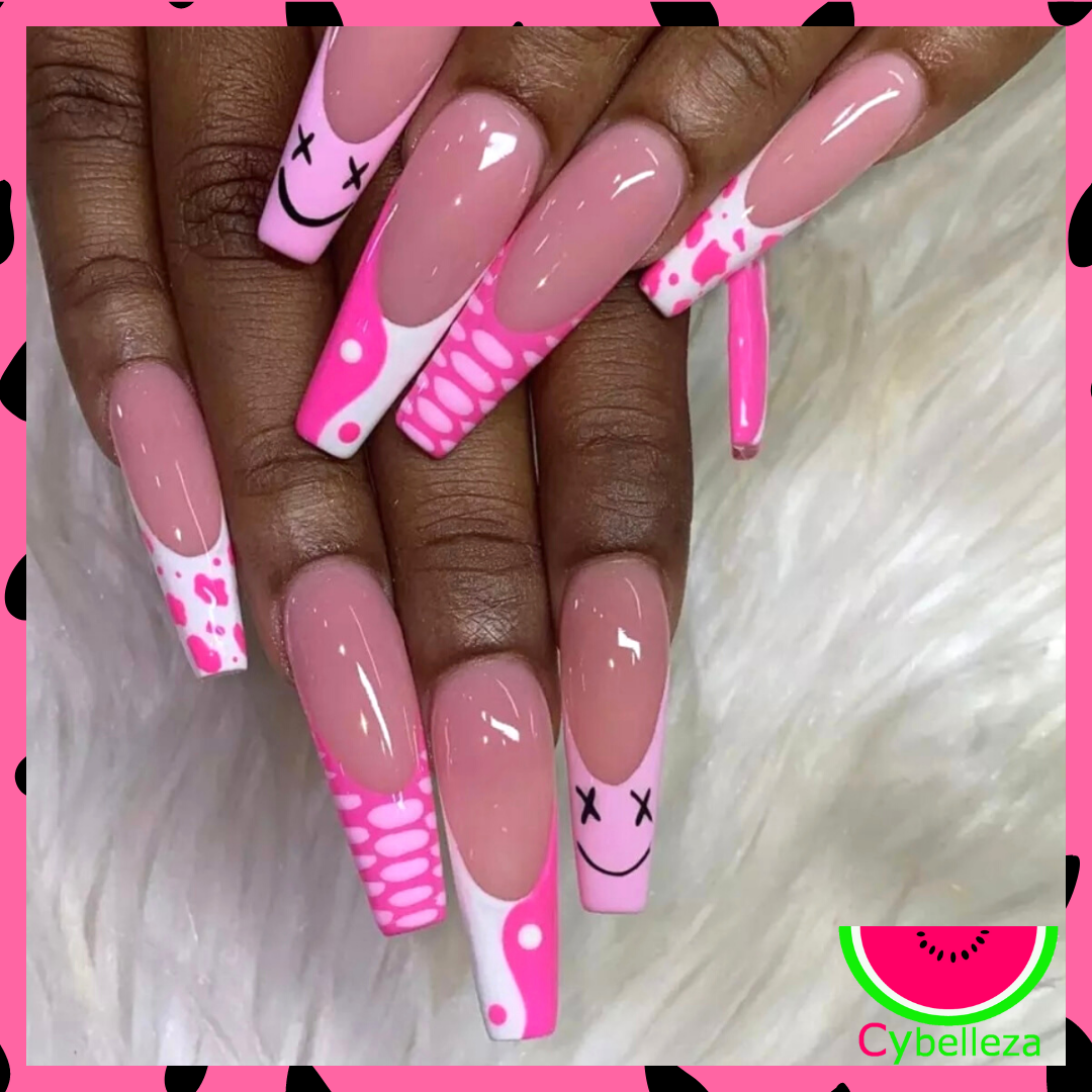 Modelo 21 uñas press on