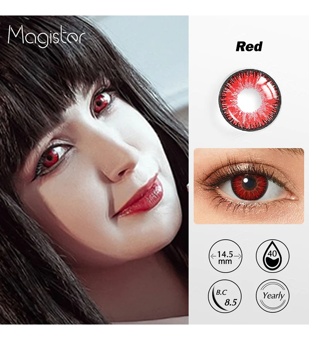 Radiance Red Rojo Magister
