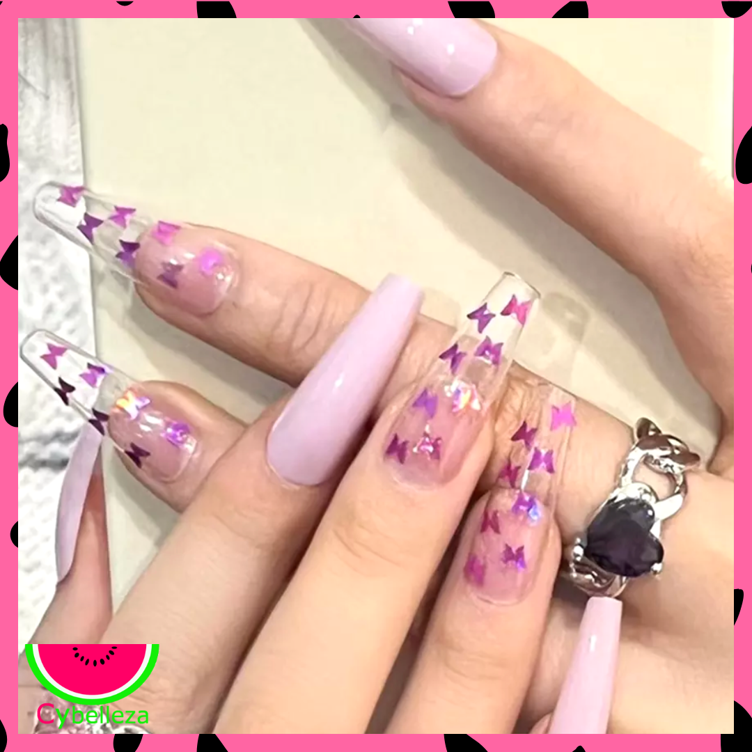 11 modelo Uñas Press On Cybelleza