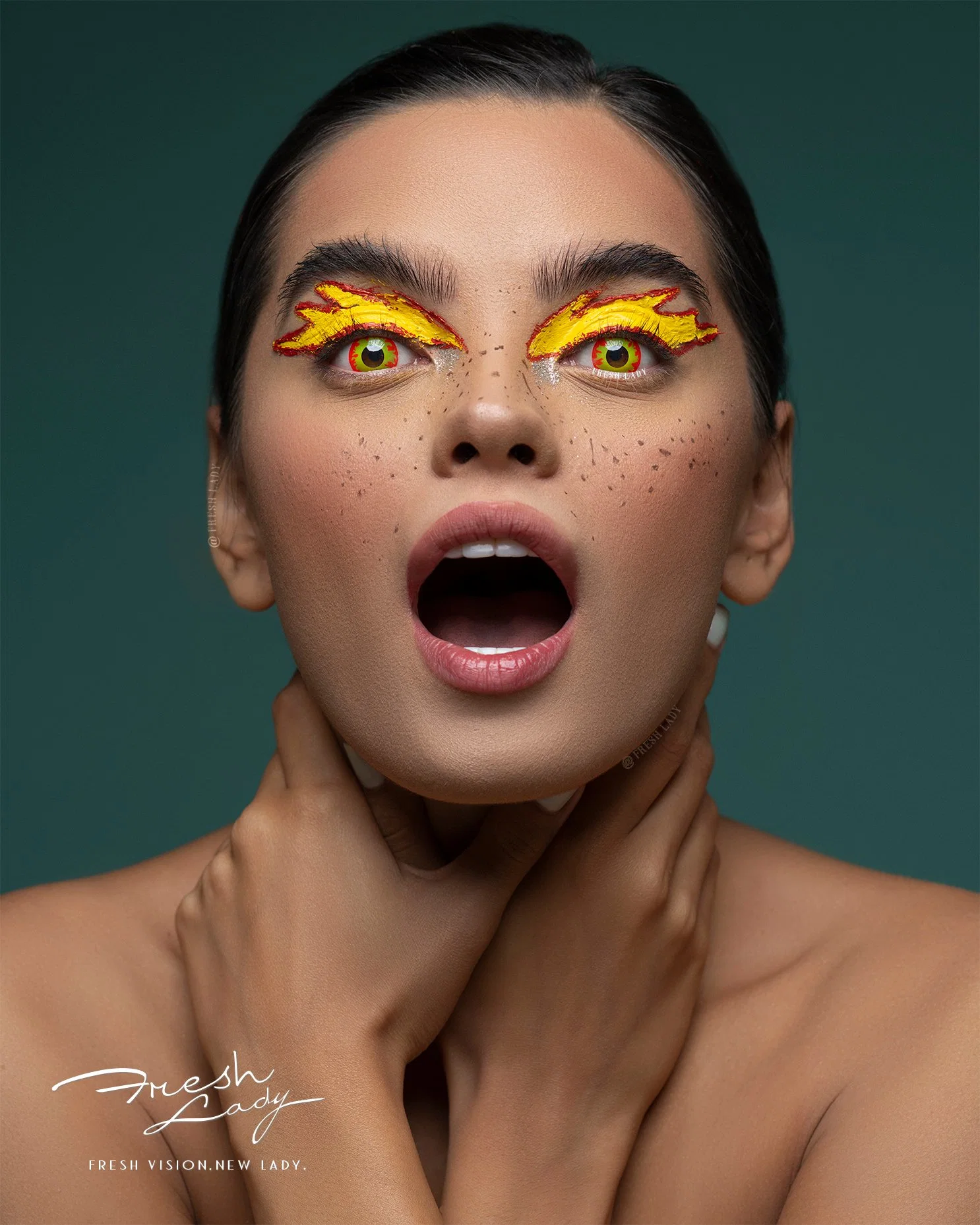 Flame eye freshlady