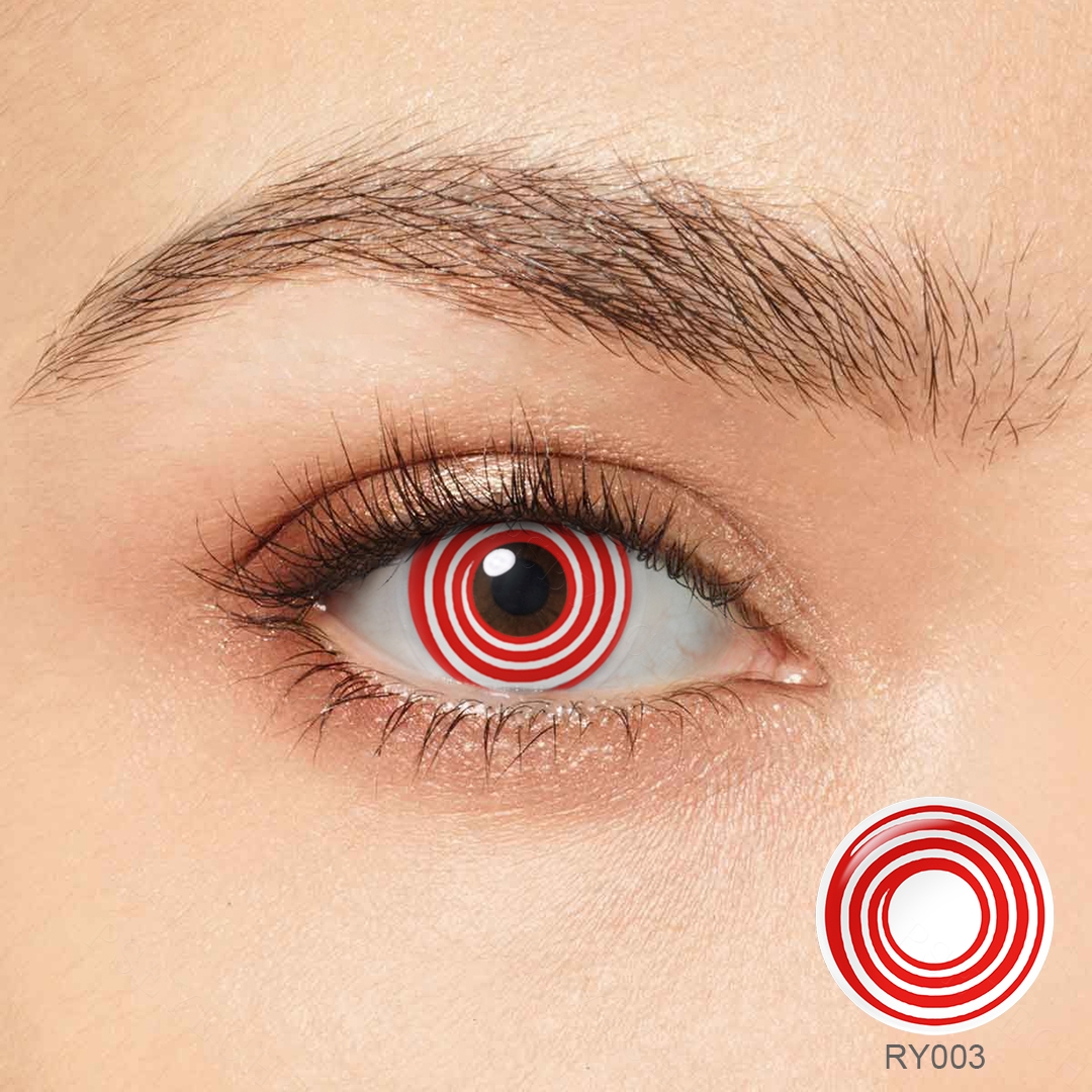 Espiral Rojo con Blanco Psyeche