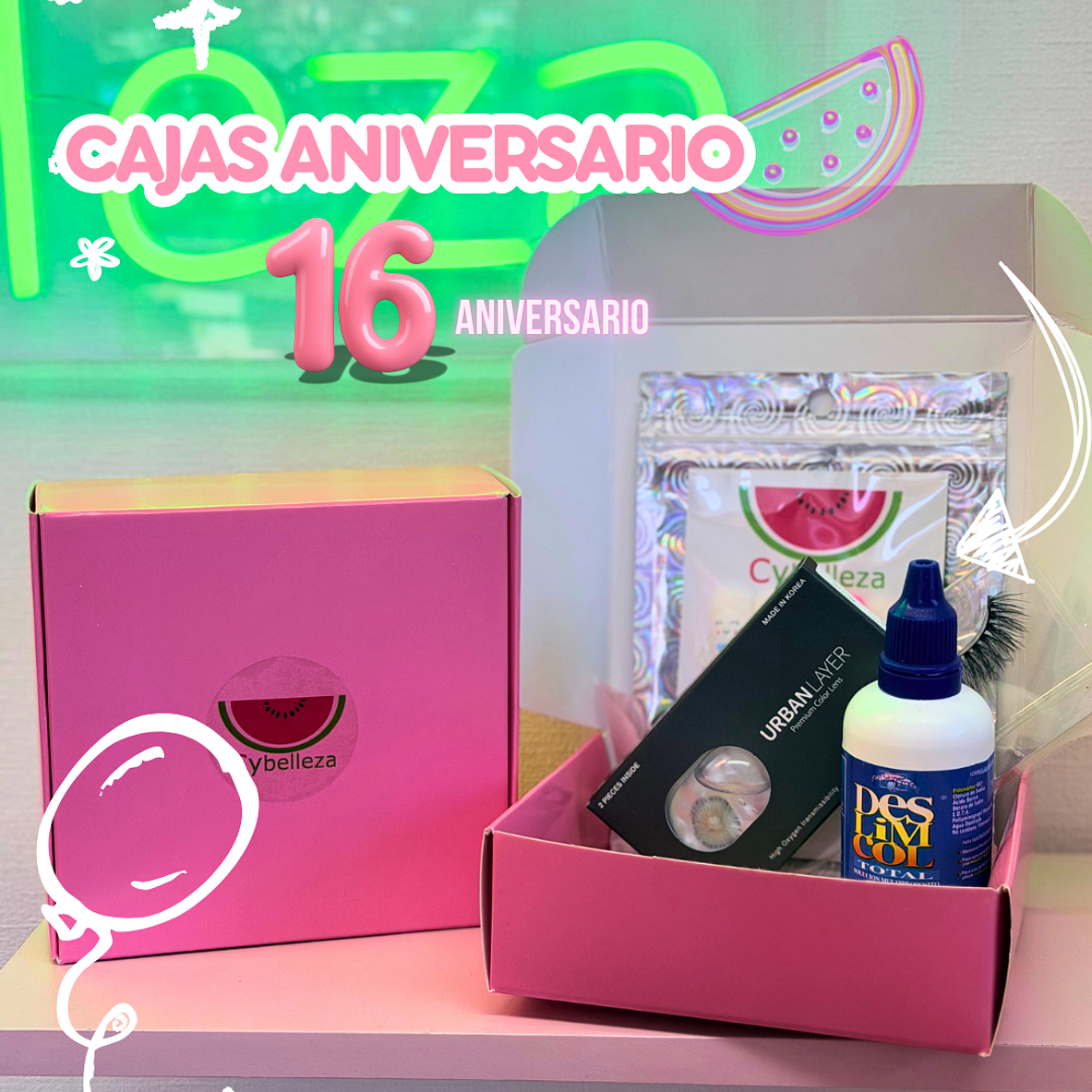 Cajas aniversario 16 años Urban Layer 1
