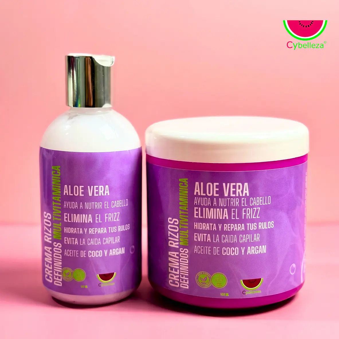 Crema Rizos Definidos Multivitaminica Cybelleza   1