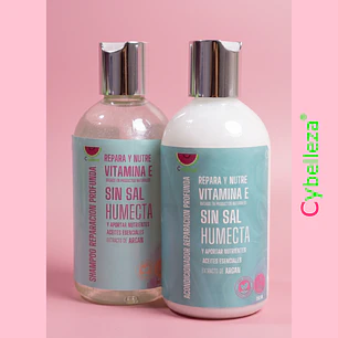 Shampo y acond Hidratación Profunda Cybelleza   